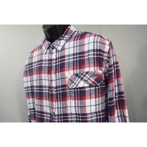 Legendary Whitetails Flannel Shirt Plaid Long Sleeve Button Up Mens Size XL